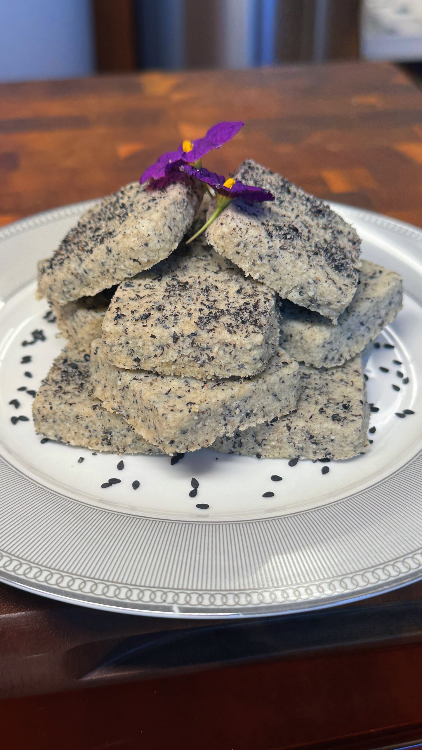 Black Sesame Cookies