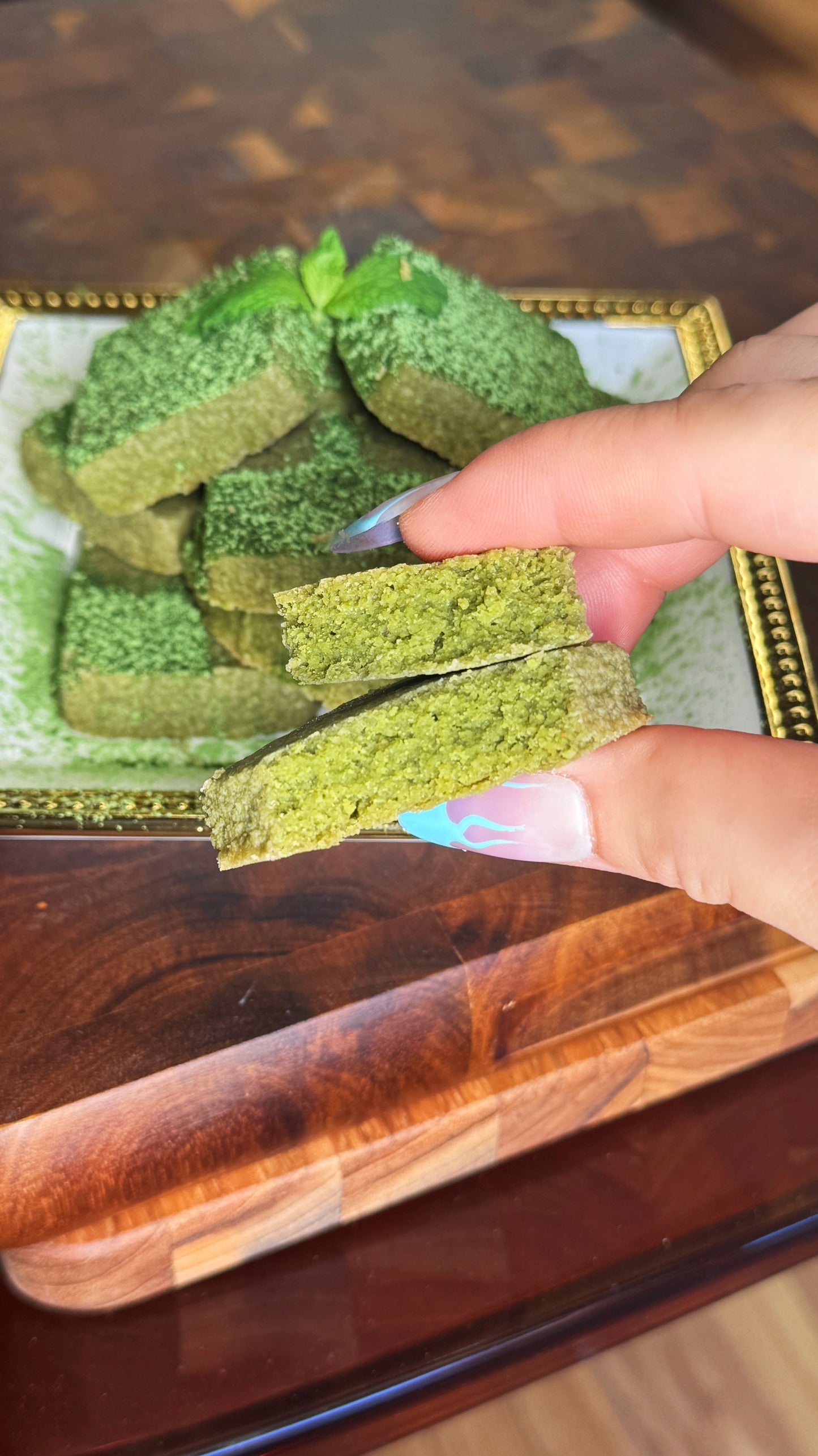 Matcha Super Green Cookies