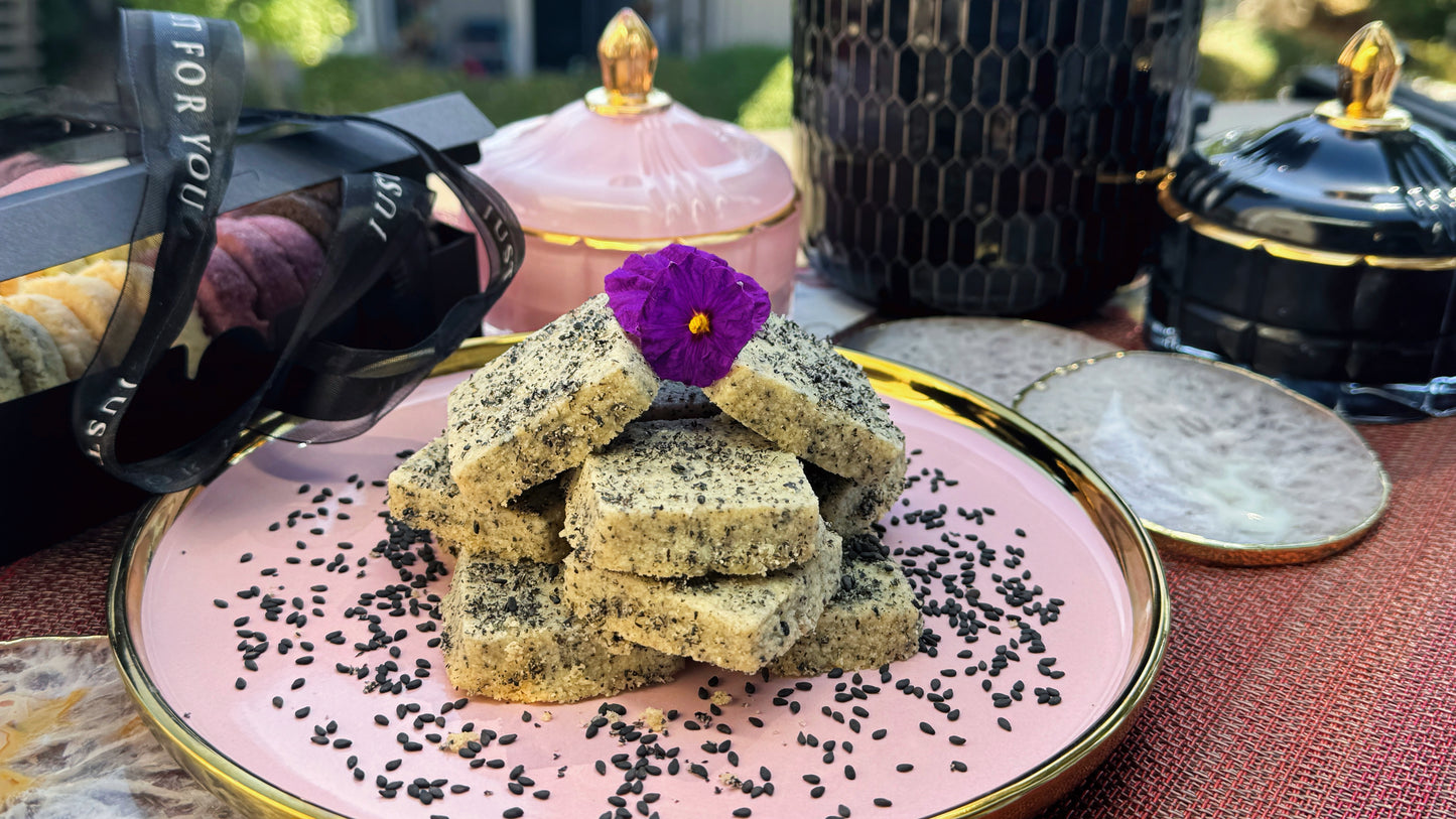 Black Sesame Cookies